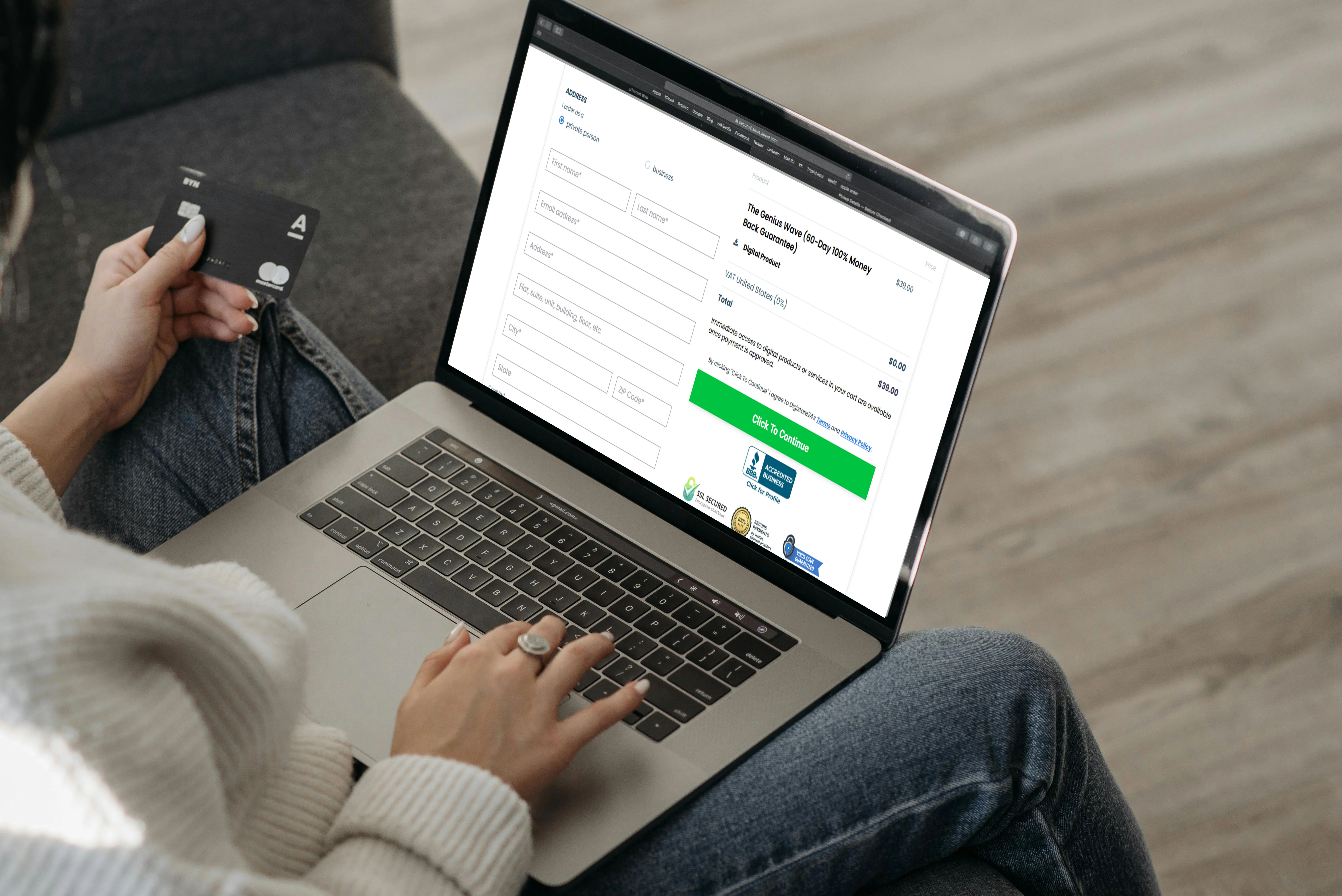 Person considering purchase